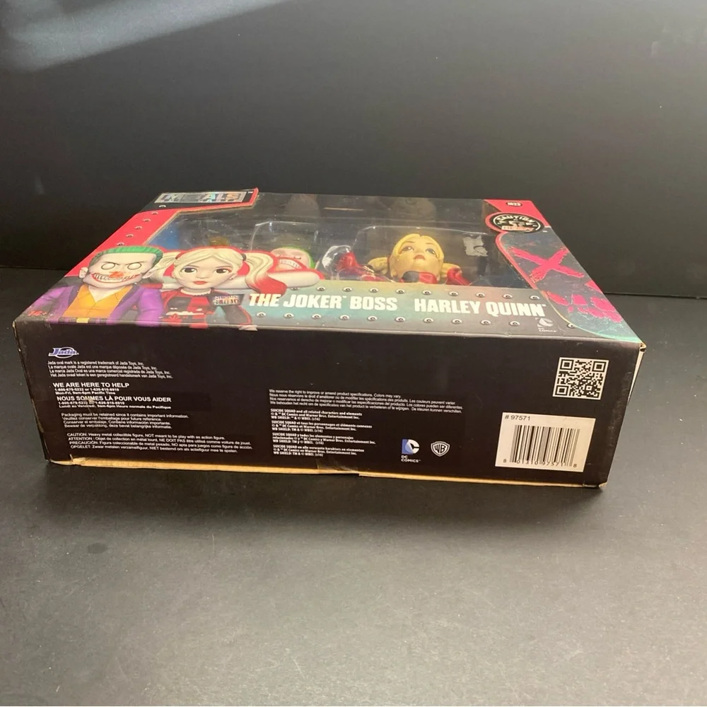 Suicide Squad Movie Twin Pack Joker‎ Boss Harley Quinn M23 4